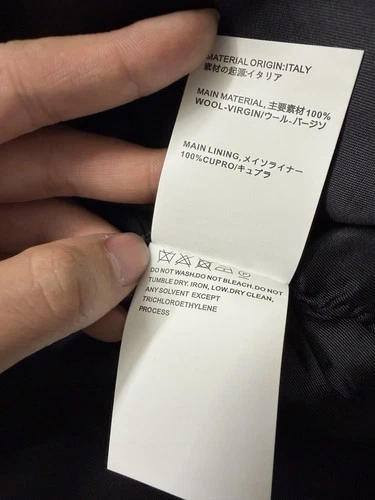 Our Legacy Black Wool Mini Jacket Size 46 image 7