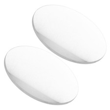 2Pcs Double Concave Glass Lenses Reusable Optical Kit for Lab Physics Experiment