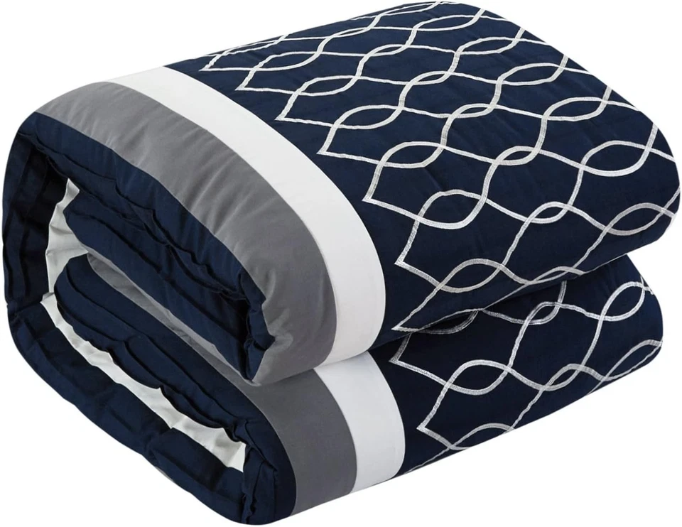 Chic Home Juego de Cama King 24 Piezas - Microfibra Suave y Comodidad Hipoalergénica Foto 4 de 4