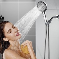 Duschkopf Handbrause Wassersparende Duschbrause Badezimmer 3Modi +1.5M Schlauch