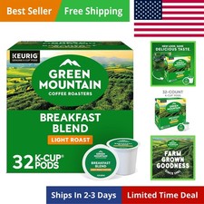Breakfast Blend Keurig Single-Serve K-Cup Pods, Light Roast Coffee, 32 Count