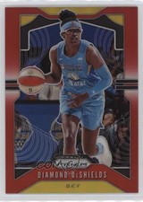 2020 Panini Prizm WNBA Red Prizm 268/275 Diamond DeShields #74 0q3
