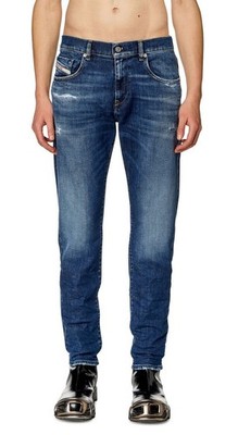 Diesel 2019 D-Strukt E9B90 Men's W36/L32 Slim Blue Denim Distressed New RRP250