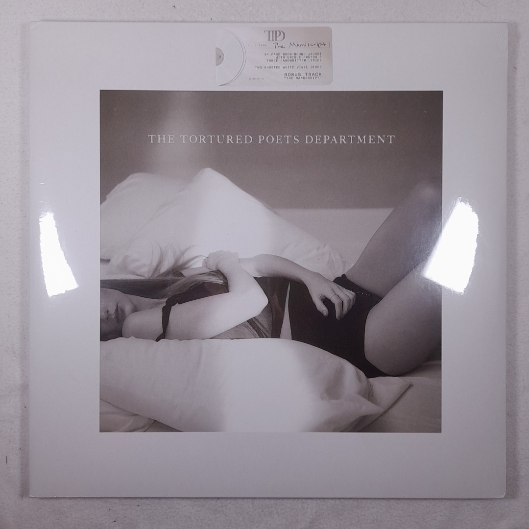 TS - The Tortured Poets Department Ghosted White 2LP Vinyl 12"" Album - Image 4