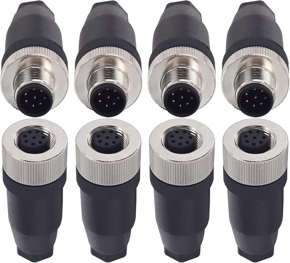 Waterproof  12mm Circular Connector - Image 3 of 4