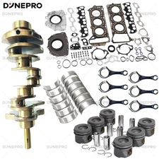 OM642 3.0L Engine Overhaul Rebuild Kit w/ Crankshaft Rods For Mercedes BLUETEC