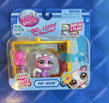 Littlest Pet Shop LPS SERIES 5 G7 Fairy Nights Cat Kitten FIREFLY HIDEAWAY #443