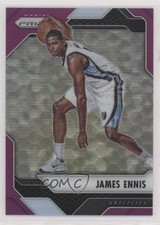 2016-17 Panini Prizm Purple Prizm 60/75 James Ennis #70 0s3