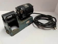 Vintage Bench Grinder Polisher 1/40 HP 1.1 AMP AC Motor Patented 30740301