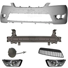 Set Kit Stoßstange vorne für Ford Mondeo IV Bj. 07-10 +Träger+Zubehör+Nebel