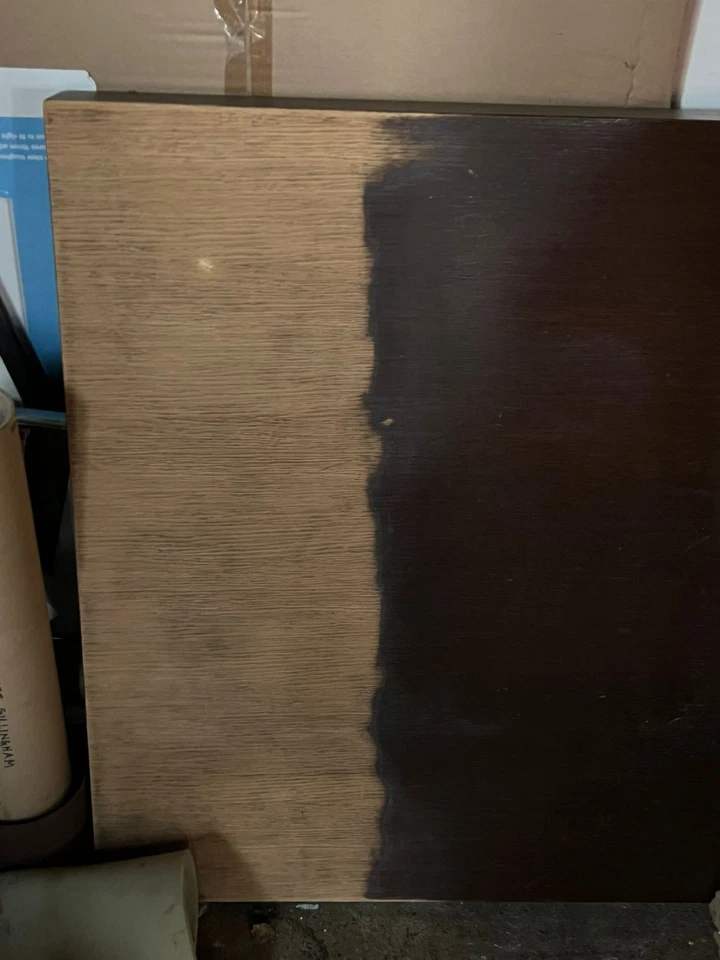 Porada Italian Designer Furniture Dining Table Wood Refectory FOR RESTORATION - Image 2 of 3