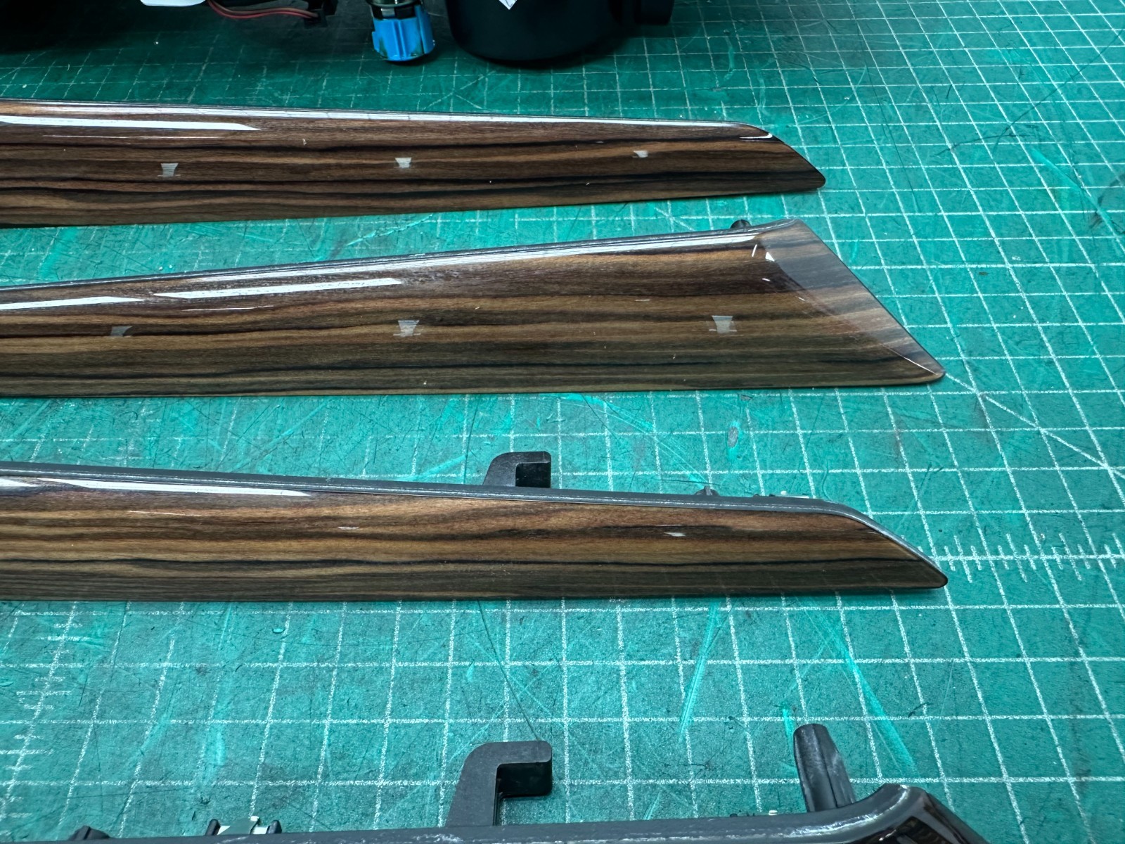 14-18 MASERATI GHIBLI - WOOD TRIMS COVER MOLDINGS PANELS SET OEM