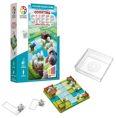 Smart Games - Counting Sheep - Educational Brain Teaser Game - Multi-Level Logic