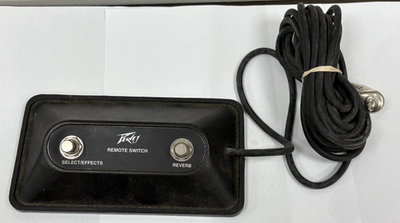 #ad #ad Peavey Remote Switch Select Effects Reverb Pedal Untested $21.24