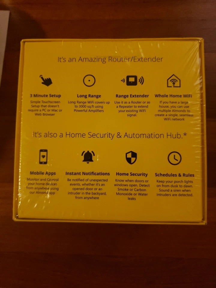 Securifi Almond 2015 Long Range Touchscreen Wireless Router / Range Extender NIB - Image 3 of 4