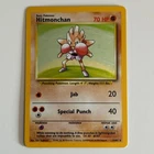 Hitmonchan 7/102 Base Set Holo Rare 1999 Pokemon Card WOTC Unlimited NM