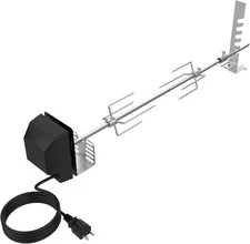 Universal BBQ Rotisserie Grill Kit for Most 2- For to 6-Burner Grills 