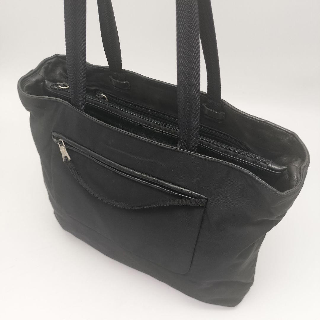beautiful Prada Tote Bag Black thumbnail 5