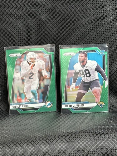 (25) 2024 Panini Prizm Green Orange Disco Rookie RC Football Card Lot Pulsar - Picture 13 of 14