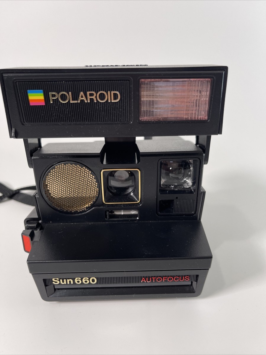 139 【✨即購入可能✨】 POLAROID Sun 660 オートフォーカス Vintage Polaroid Sun 660 Autofocus Instant Land Camera w