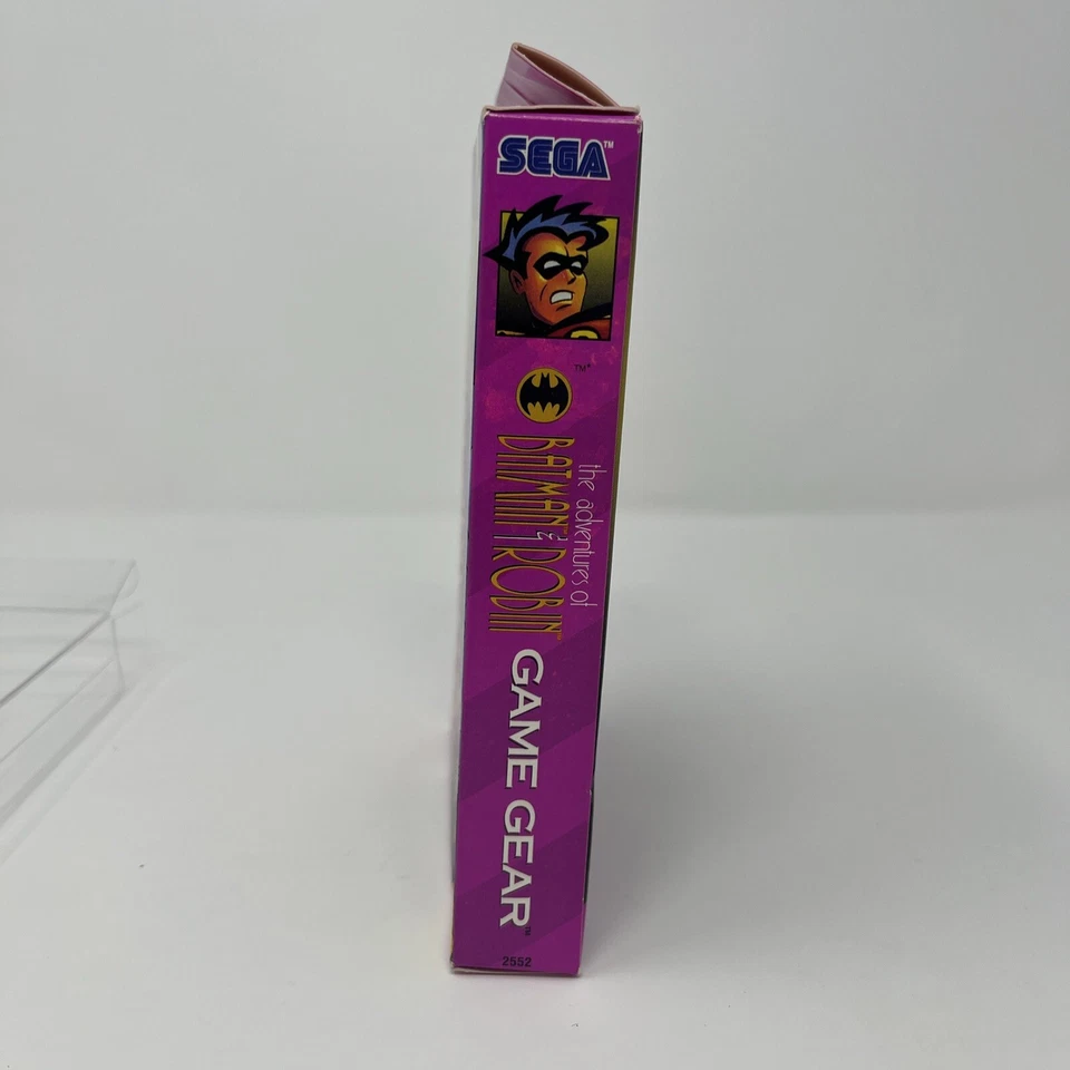 Adventures of Batman & Robin Sega Game Gear CIB VERY NICE RARE! - Image 4 of 4