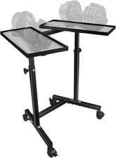 Adjustable Dumbbell Weight Rack Stand With Wheels  – 4 Height Level