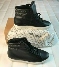 Zadig and Voltaire Paris Mens Frank Spike Hightop Sneakers Size 44 US 11 