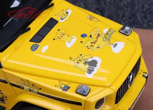 1/64 + 1/18 VIP Models Mercedes-Benz G63 AMG Pokemon Pikachu Livery - Picture 14 of 17