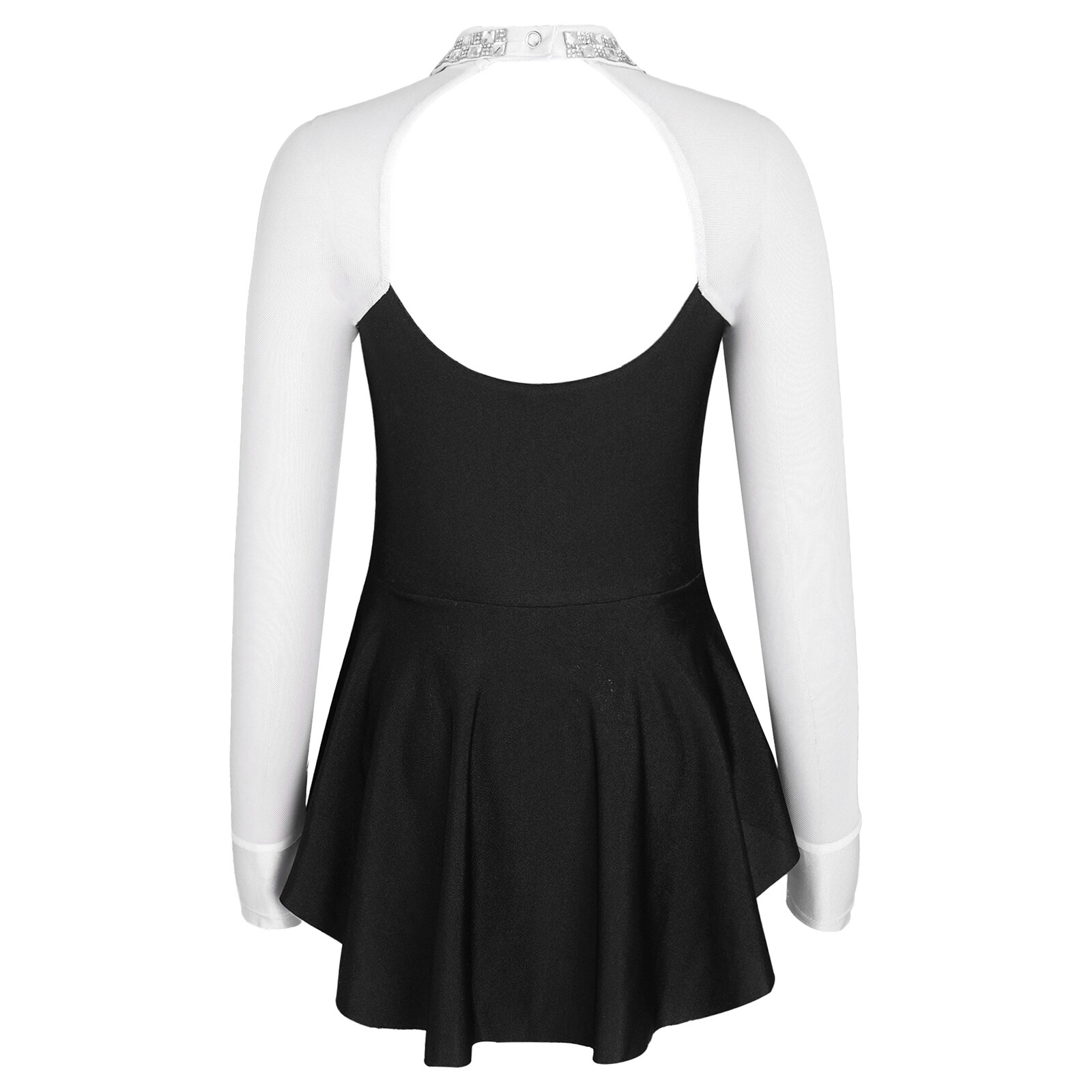 Girls Dress Kids Leotard Long Sleeve Costume Dancing Unitard Shiny Bodysuit eBay