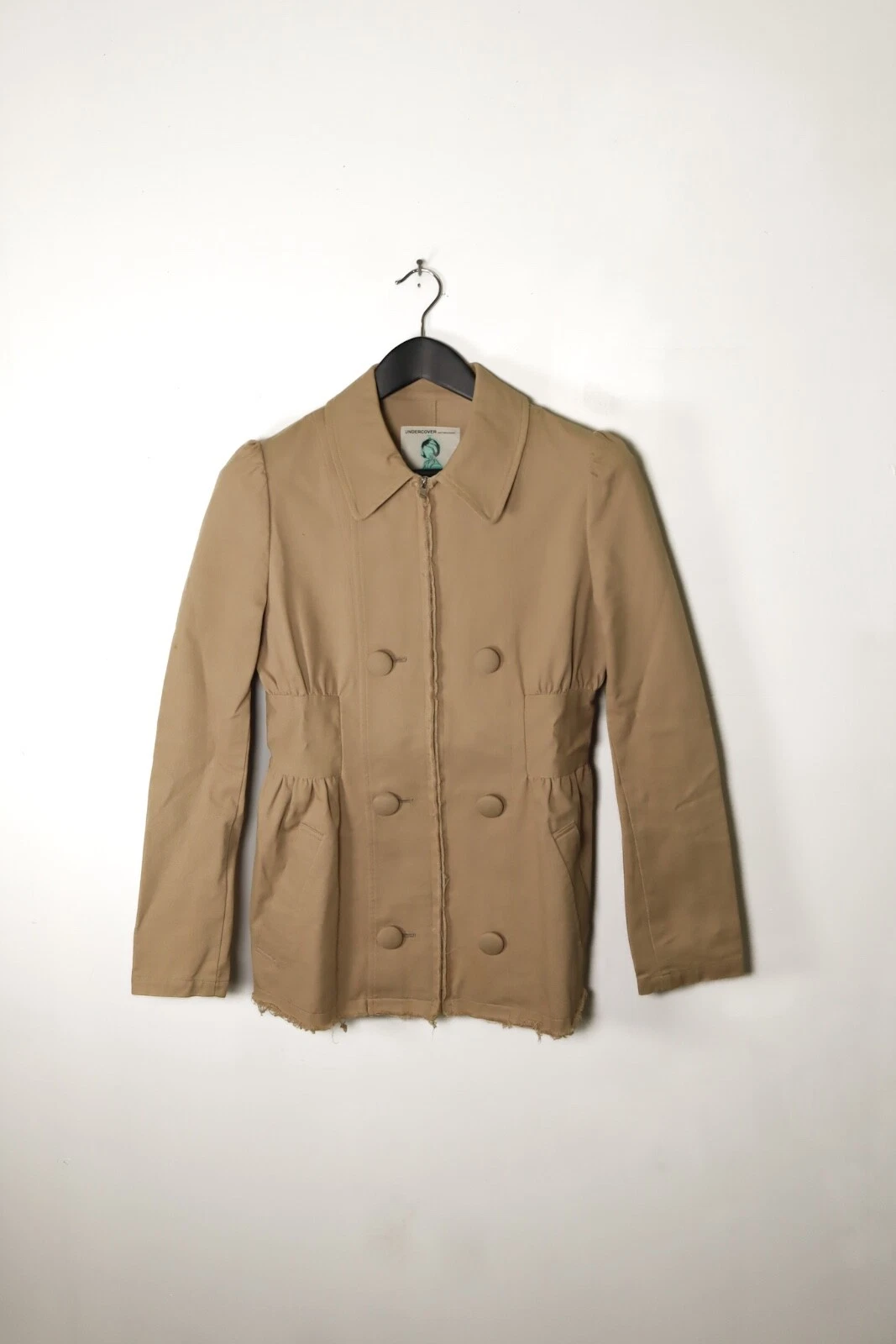 UNDERCOVER Cappotto Sottocoperta 2002SS Haze Periodo Marrone