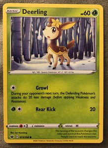 Deerling 011/198 Chilling Reign Common Pokemon Card