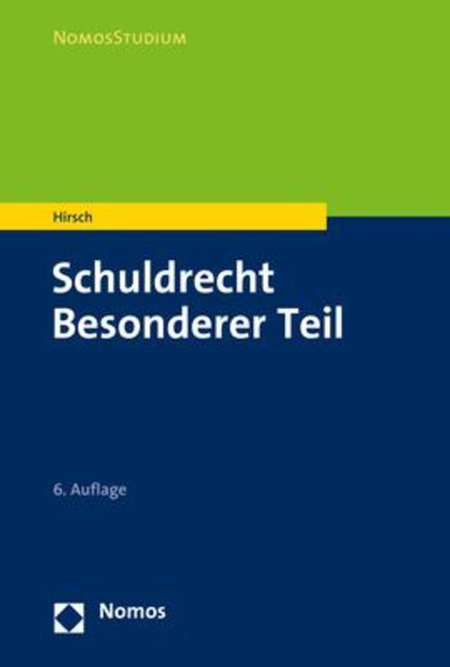 Thumbnail - Schuldrecht Besonderer Teil Christoph Hirsch Taschenbuch Broschiert