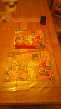 vintage 500 piece puzzle ASTERIX "wedding meal" by Bruegel complete