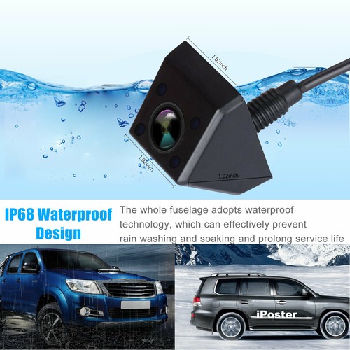 Auto 5\" Mirror Monitor HD Car Backup Camera Rear View System Night Vision Kit - Picture 21 of 24
