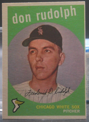 Don Rudolph (White Sox) - 1959 Topps #179 | eBay