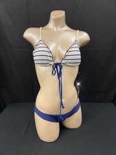 WILDFOX SWIM SMALL TOP  SMALL BOTTOM 2 piece swimsuit bikini set