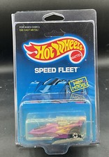 1986 Hot Wheels PURPLE XT-3 #7531 SPEED FLEET free shipping non mint bubble