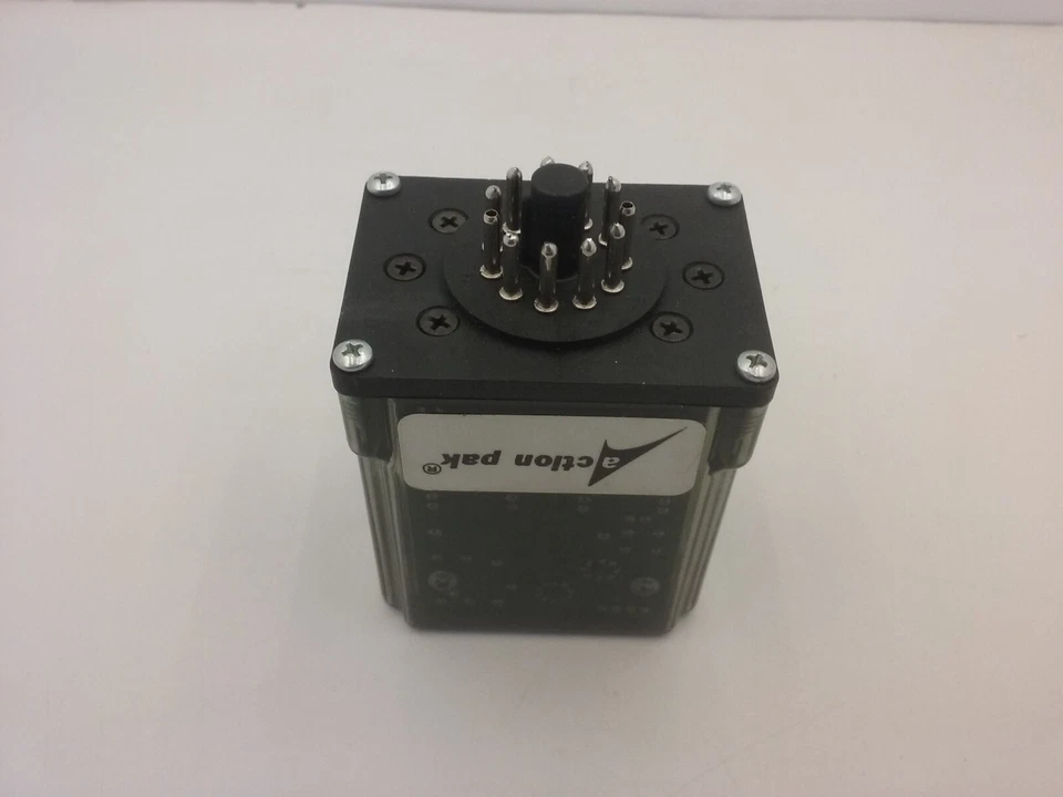 ACTION PAK 4251-242 RELAY 0/3MV/V 4/20MA DC 120V AC 11 PIN NIB - Image 3 of 4