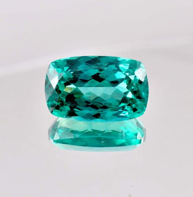 Flawless Natural 14 x 10 Bi-Color Parti Sapphire Loose Gemstone GIT Certified