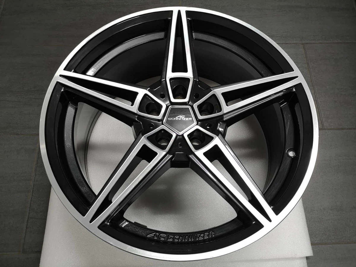 19 ZOLL AC SCHNITZER ALUFELGE BMW 5x112 Typ AC1 BiColor 