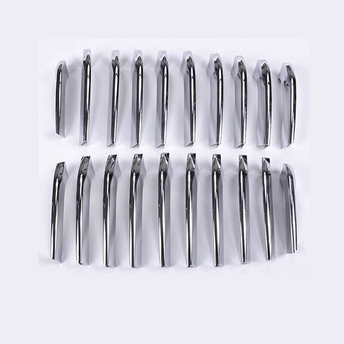 Tira de rejilla de malla de parachoques delantero cromado ABS para BMW Serie 2 Touring 2015-17 - Imagen 5 de 6