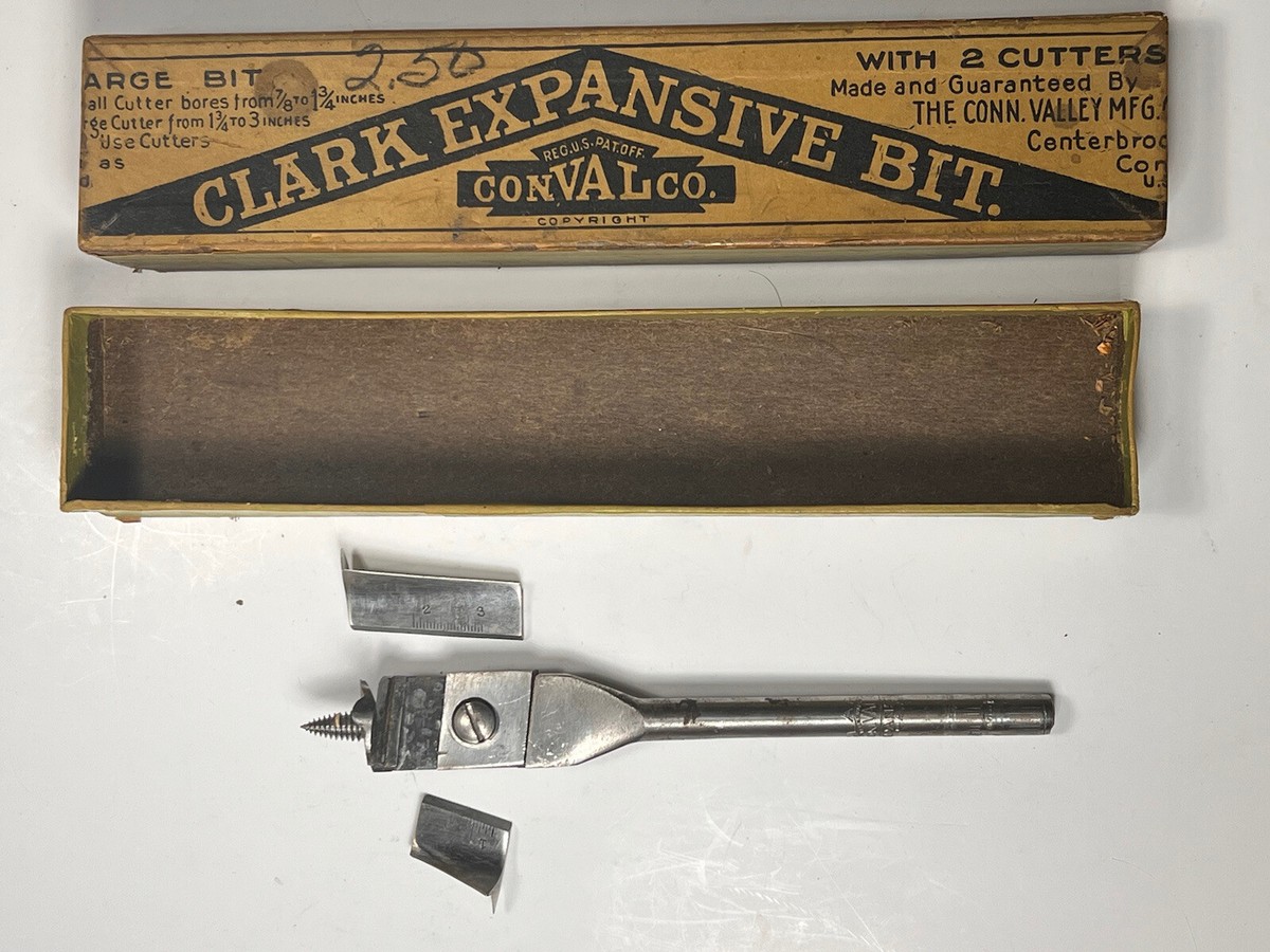Clark Expansive Bits With 2 Cutters. From 7/8” To 3”. | eBay