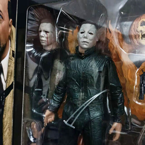 Halloween 2 Michael Myers Dr. Loomis Ultimate 7" Action Figure Official - Picture 6 of 8