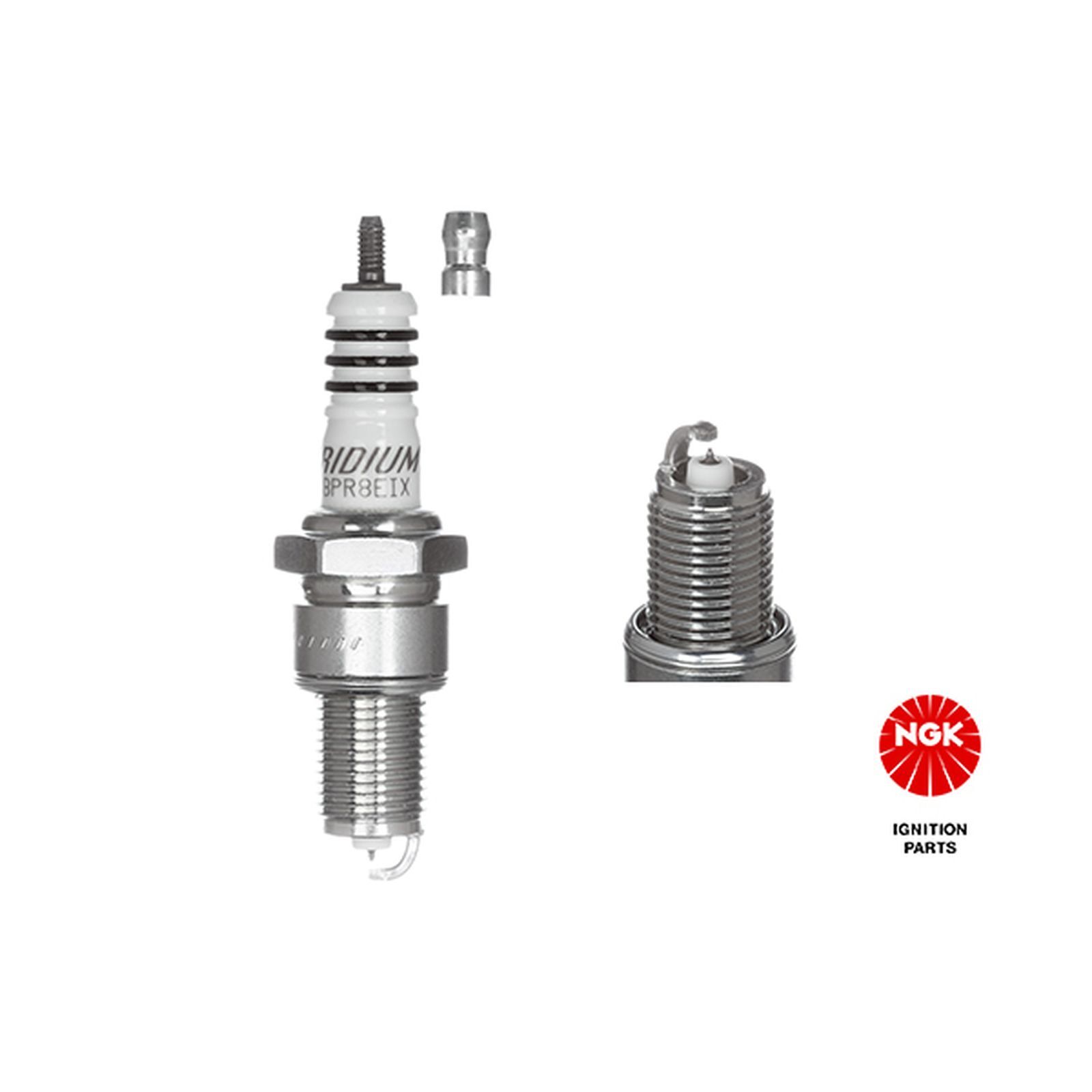 Spark Plug (Single) 6637 NGK BPR6EIX Iridium IX 5962.22 99906-910X9-027 - Image 62