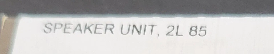Receptor Oticon MiniFit C1 receptor rubí circón real (2-85-L) envío rápido EE. UU. Foto 3 de 3