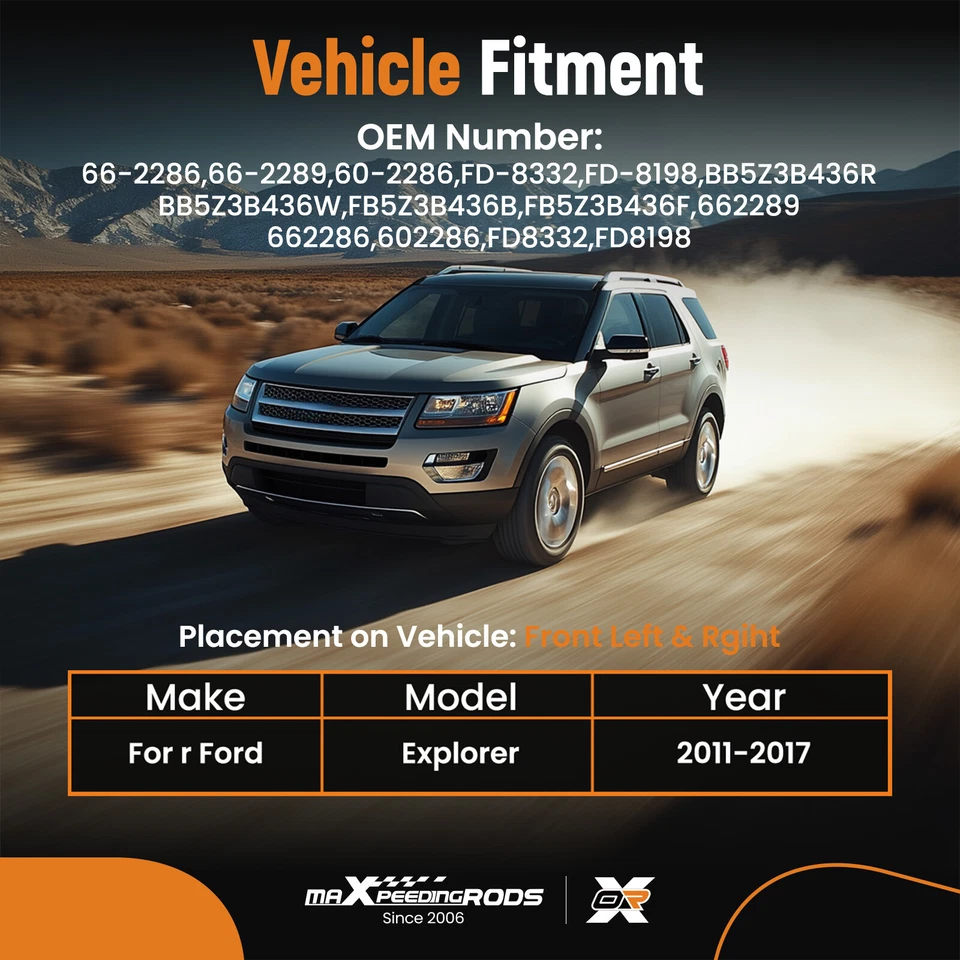 Nuevo juego de montaje de eje delantero CV para Ford Explorer 2014-2018 Foto 4 de 4