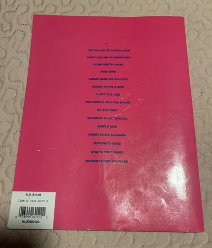 Lynyrd Skynyrd Guitar Recorded Versions And Lessons Also A Songbook - Picture 11 of 11