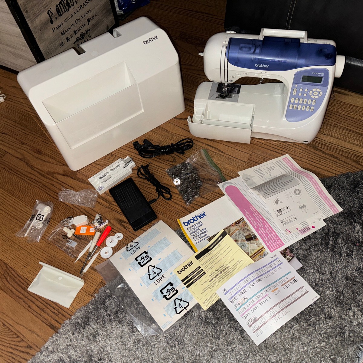 BROTHER SEWING MACHINE INNOV Is PACESETTER NX-400 COMPUTER