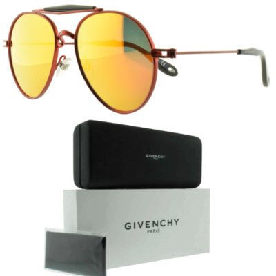 NEW!! GIVECHNY GV 7012/S OVF Red Pilot Full Rim Unisex  display picture 1