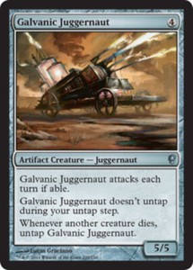 Galvanic Juggernaut Conspiracy #200 Uncommon MTG